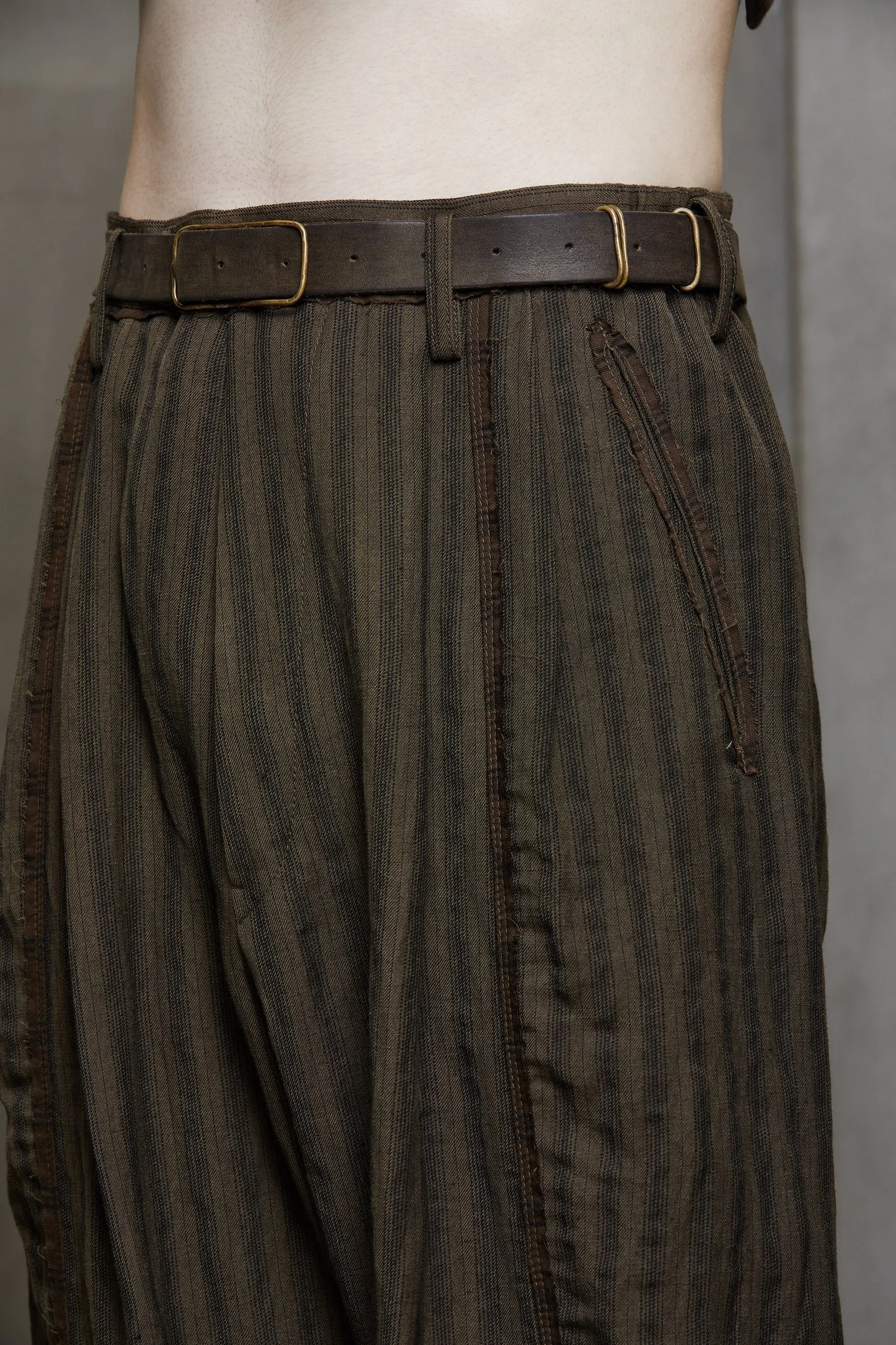 TAPERED CUT LONG TROUSERS