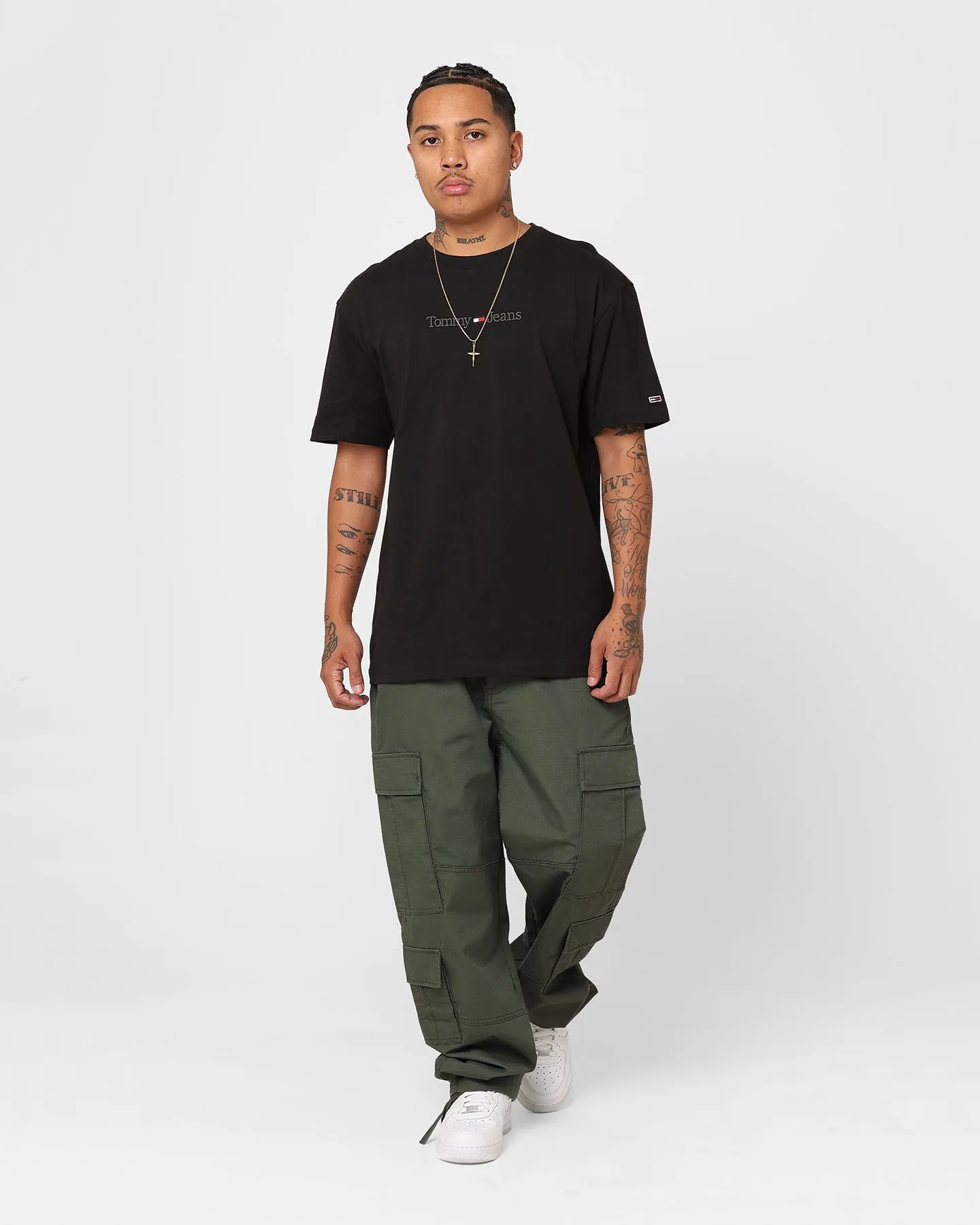 Tommy Jeans Classic Small Text T-Shirt Black
