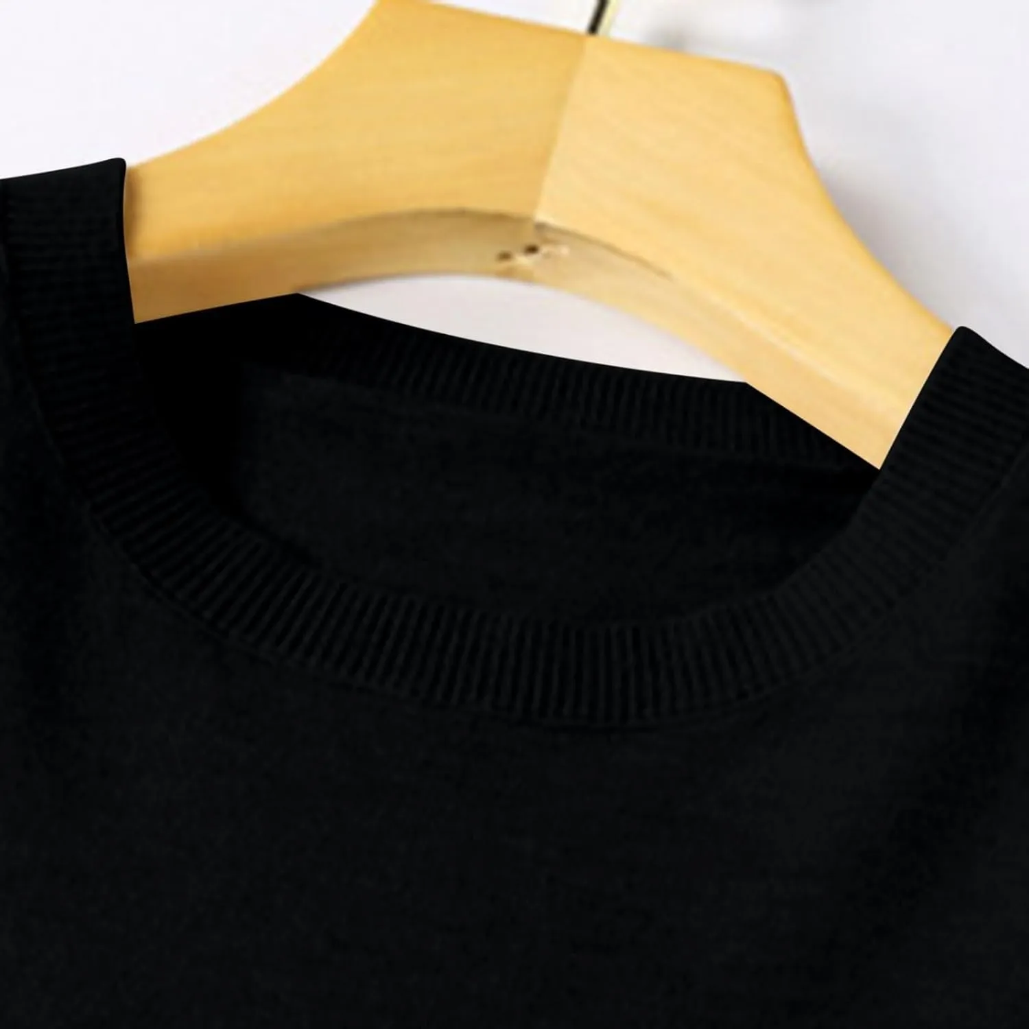 Tops for Women Loose Chunky Wool Knit Sweater Crewneck Fashion Soft Warm Sweater Fall and Winter Long Sleeve Pullover