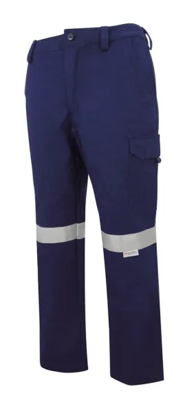 Trousers Cargo Pitbull Navy Cut Resist 2X44C