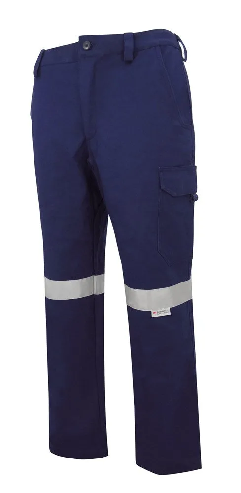 Trousers Cargo Pitbull Navy Cut Resist 2X44C