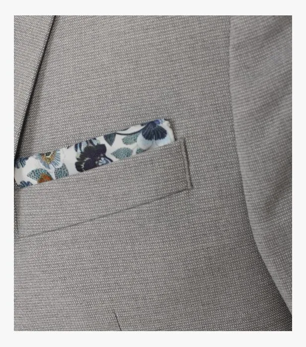 Venti Men's Leisure Jersey Blazer - Light Grey