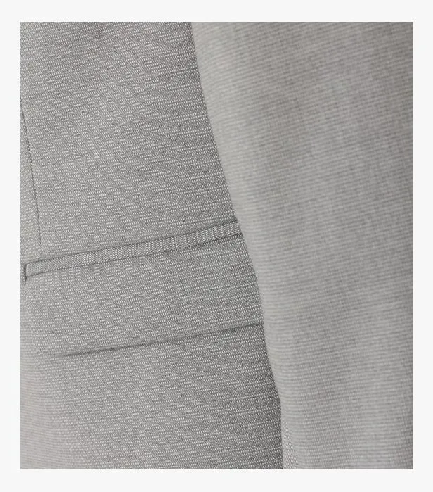 Venti Men's Leisure Jersey Blazer - Light Grey