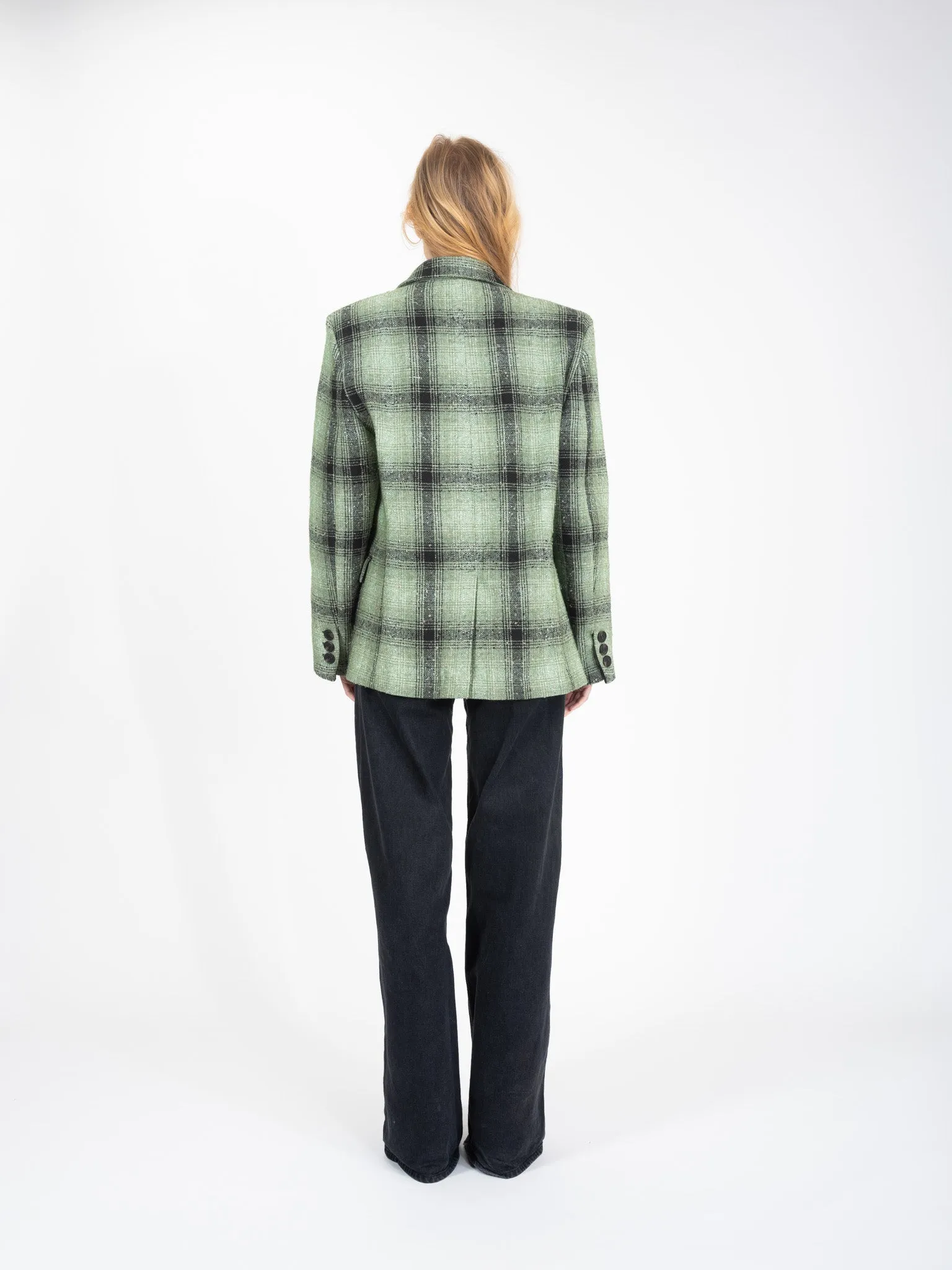Veste en tweed à carreaux FREE