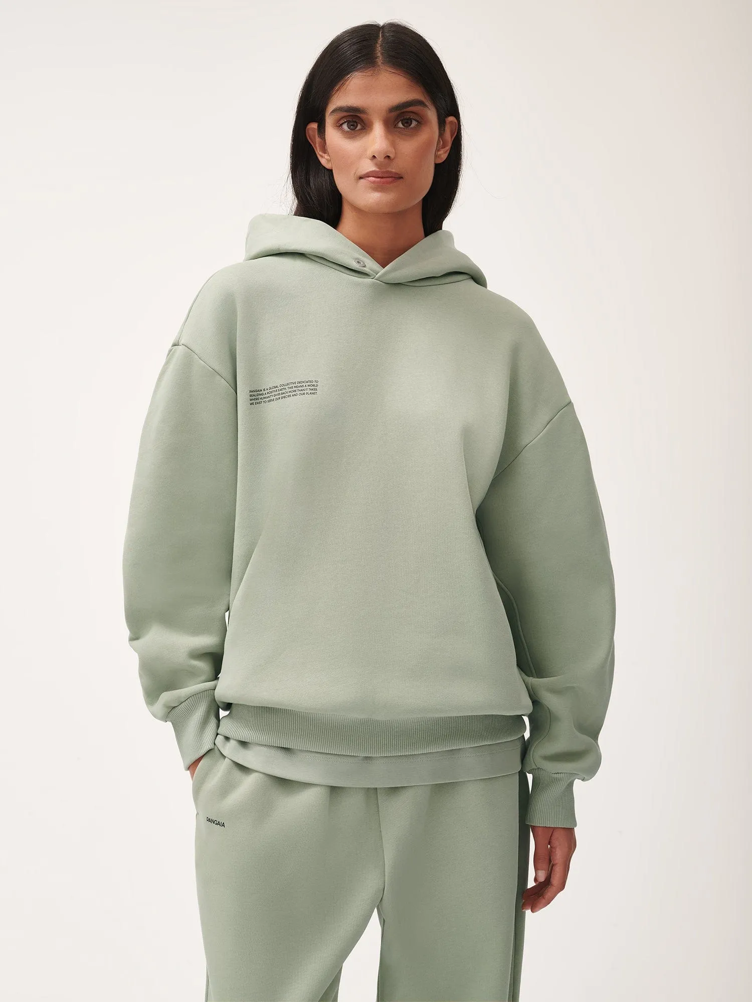 Womens DNA Hoodie—moss green