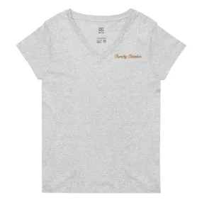 Women’s Recycled V-Neck T-Shirt - TWCC