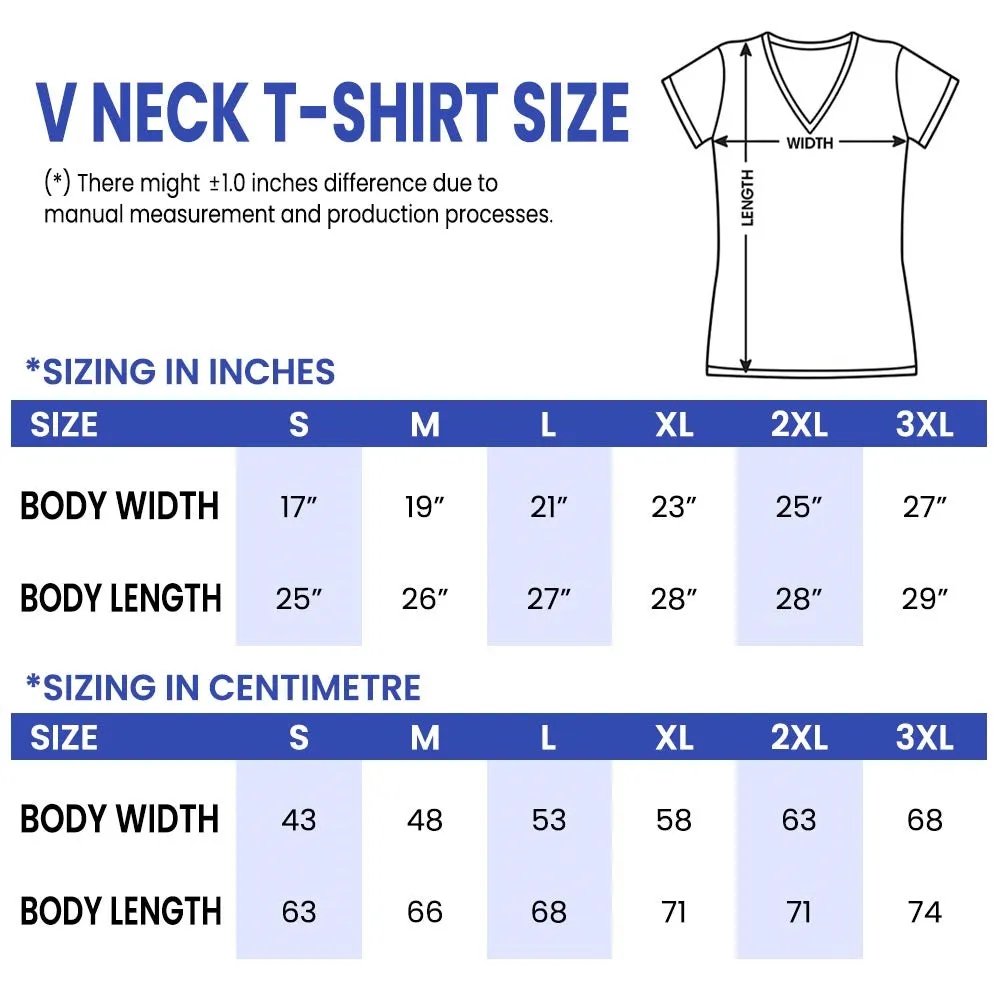 Women's V-neck T-shirt TSVB660