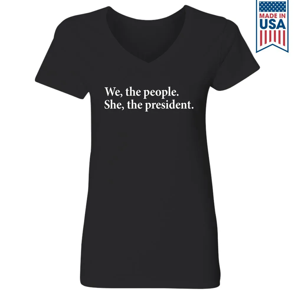 Women's V-neck T-shirt TSVB674