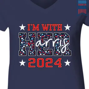 Women's V-neck T-shirt TSVB696