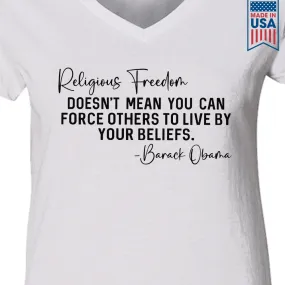 Women's V-neck T-shirt TSVW453