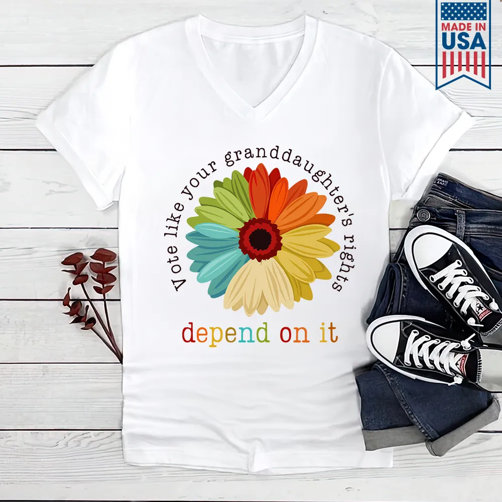 Women's V-neck T-shirt TSVW455