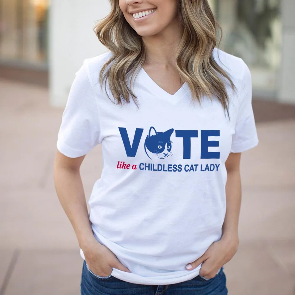Women's V-neck T-shirt TSVW667