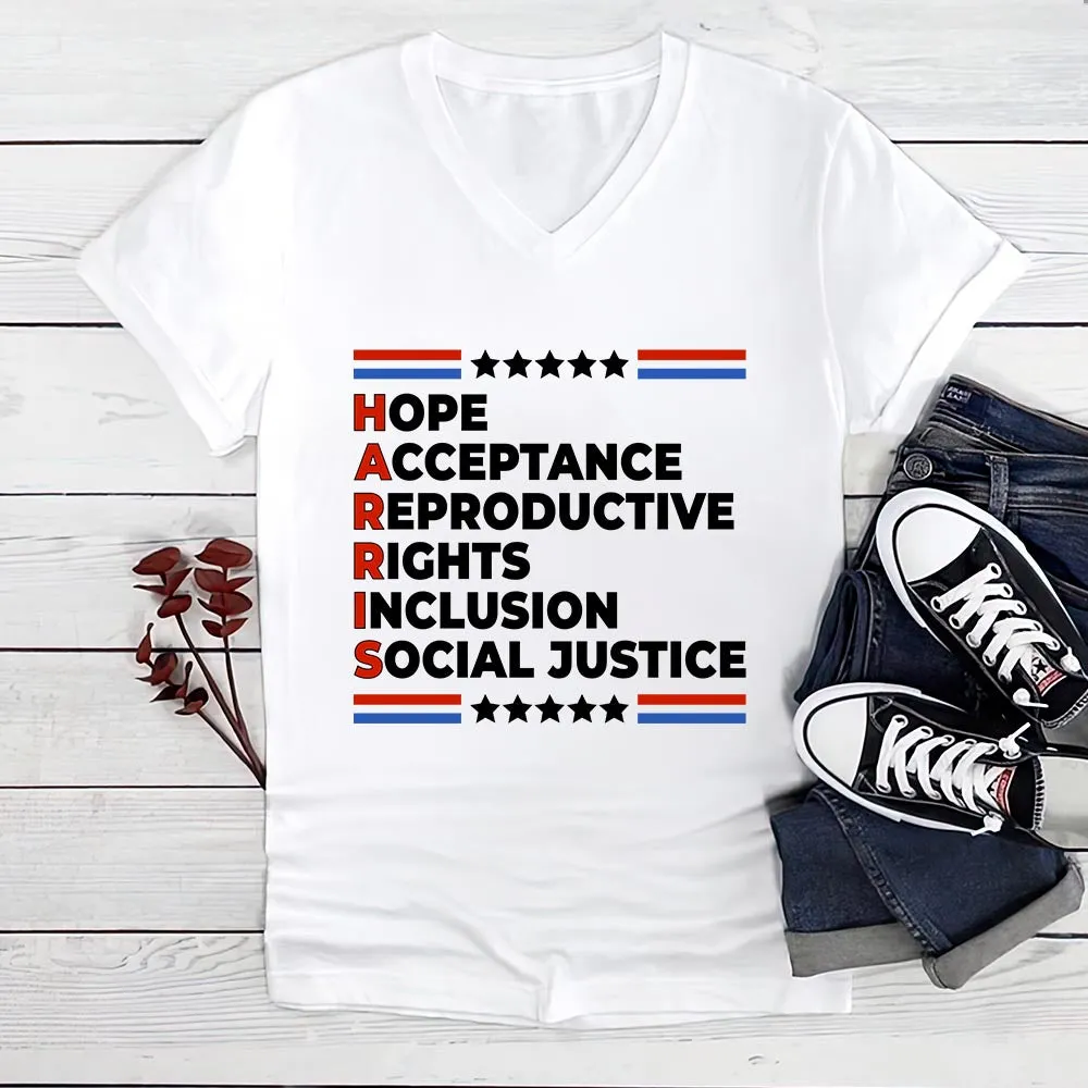 Women's V-neck T-shirt TSVW687