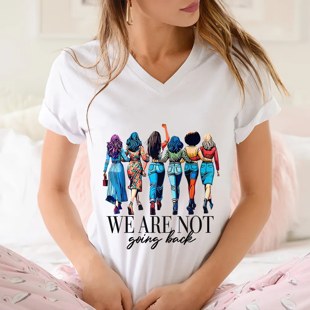 Women's V-neck T-shirt TSVW725