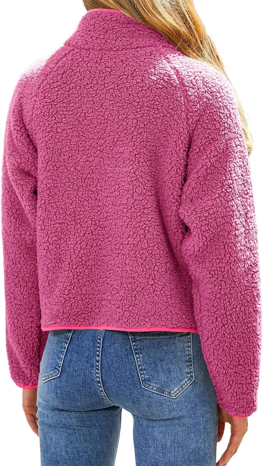 Ytfsrukp Womens Fall Quilted Bomber Jacket Long Sleeve Outerwear Trendy Casual Winter Down Coats Lightweight Puffer Jackets